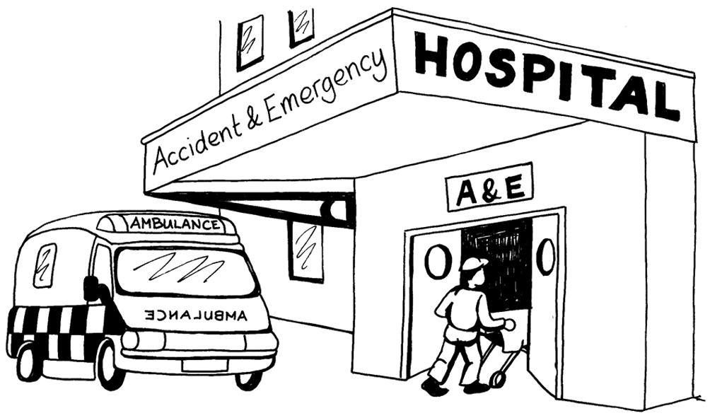 hospital a and e